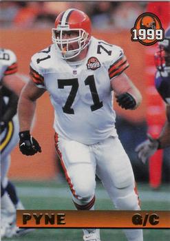 1999 Giant Eagle Cleveland Browns - Gold #3 Jim Pyne Front