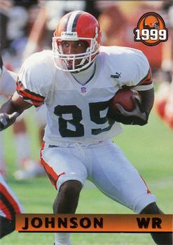 1999 Giant Eagle Cleveland Browns - Gold #4 Kevin Johnson Front