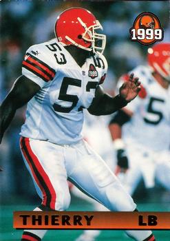 1999 Giant Eagle Cleveland Browns - Gold #16 John Thierry Front