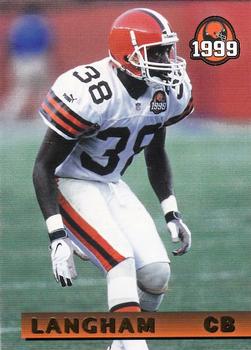 1999 Giant Eagle Cleveland Browns - Gold #20 Antonio Langham Front