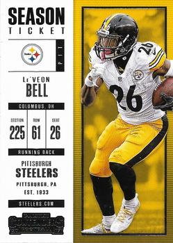 2017 Panini Contenders #47 Le'Veon Bell Front