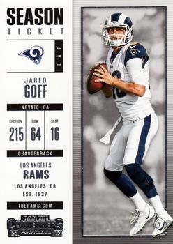 2017 Panini Contenders #52 Jared Goff Front