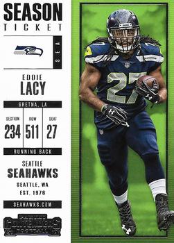 2017 Panini Contenders #60 Eddie Lacy Front