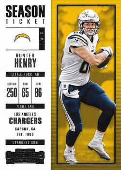 2017 Panini Contenders #71 Hunter Henry Front