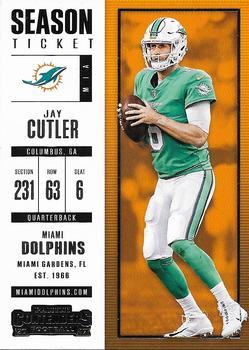 2017 Panini Contenders #92 Jay Cutler Front