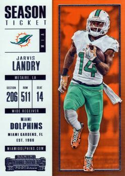 2017 Panini Contenders #94 Jarvis Landry Front