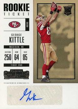2017 Panini Contenders #164 George Kittle Front