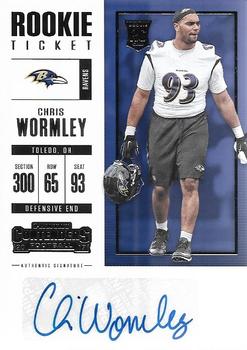 2017 Panini Contenders #185 Chris Wormley Front