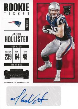 2017 Panini Contenders #239 Jacob Hollister Front