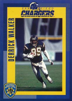 1993 San Diego Chargers Police #29 Derrick Walker Front