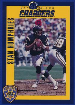 1994 San Diego Chargers Police #2 Stan Humphries Front