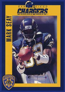 1994 San Diego Chargers Police #14 Mark Seay Front