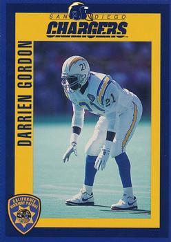 1994 San Diego Chargers Police #26 Darrien Gordon Front