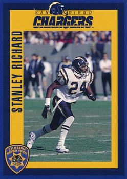 1994 San Diego Chargers Police #27 Stanley Richard Front