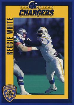 1994 San Diego Chargers Police #29 Reggie White Front