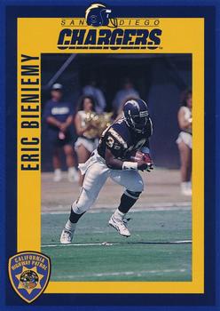 1994 San Diego Chargers Police #31 Eric Bieniemy Front