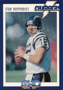 1995 San Diego Chargers Police #2 Stan Humphries Front