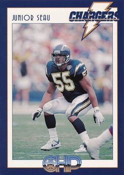 1995 San Diego Chargers Police #6 Junior Seau Front