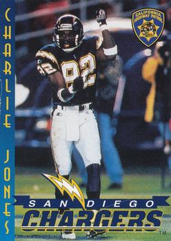 1997 San Diego Chargers Police #11 Charlie Jones Front