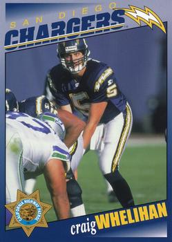 1998 San Diego Chargers Police #2 Craig Whelihan Front
