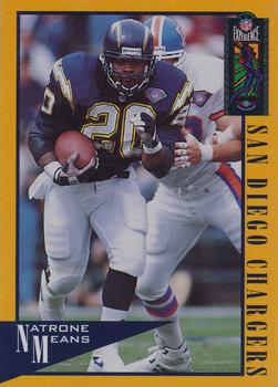 1995 Classic NFL Experience Super Bowl XXIX #7 Natrone Means Front