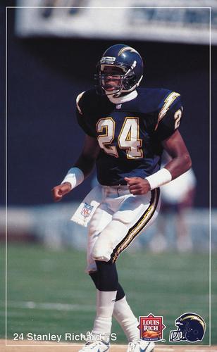 1992 Louis Rich San Diego Chargers #NNO Stanley Richard Front