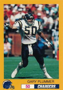 1993 San Diego Chargers Police #NNO Gary Plummer Front