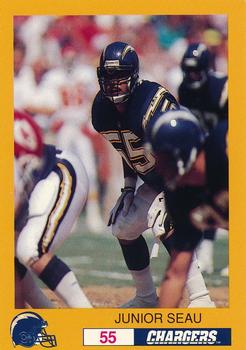 1993 San Diego Chargers Police #NNO Junior Seau Front