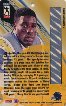 1994 Pro Mags San Diego Chargers #NNO Tony Martin Back