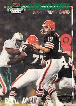 1993 Stadium Club - Super Teams Members Only #NNO Cleveland Browns Front