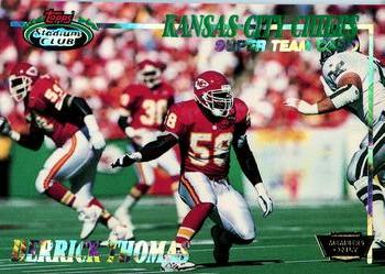 1993 Stadium Club - Super Teams Members Only #NNO Kansas City Chiefs Front
