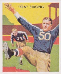 1985 1935 National Chicle (reprint) #7 Ken Strong Front