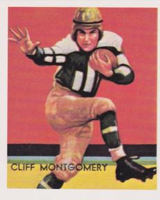 1985 1935 National Chicle (reprint) #21 Cliff Montgomery Front