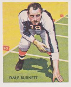 1985 1935 National Chicle (reprint) #25 Dale Burnett Front