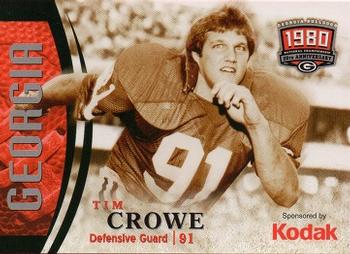 2005 Kodak Georgia Bulldogs Legends #32 Tim Crowe Front