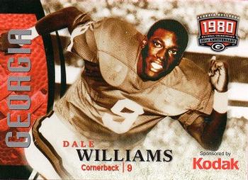 2005 Kodak Georgia Bulldogs Legends #37 Dale Williams Front