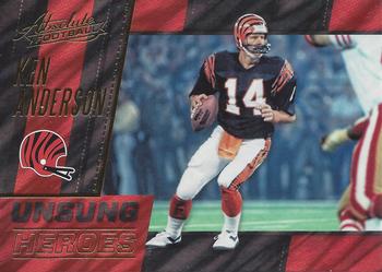 2017 Panini Absolute - Unsung Heroes Retail #1 Ken Anderson Front