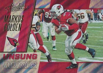 2017 Panini Absolute - Unsung Heroes Retail #7 Markus Golden Front