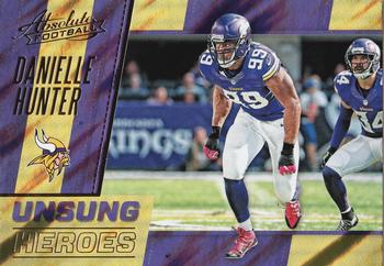2017 Panini Absolute - Unsung Heroes Retail #9 Danielle Hunter Front