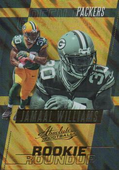 2017 Panini Absolute - Rookie Roundup #15 Jamaal Williams Front