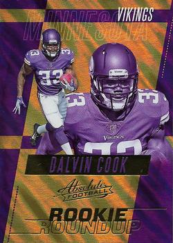 2017 Panini Absolute - Rookie Roundup Retail #4 Dalvin Cook Front
