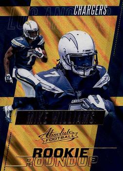 2017 Panini Absolute - Rookie Roundup Retail #17 Mike Williams Front