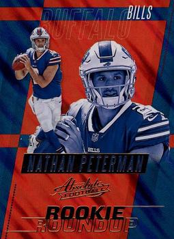 2017 Panini Absolute - Rookie Roundup Retail #19 Nathan Peterman Front