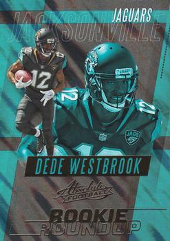 2017 Panini Absolute - Rookie Roundup Retail #30 Dede Westbrook Front