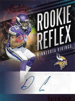 2017 Panini Absolute - Rookie Reflex Signatures Red #RR-DC Dalvin Cook Front