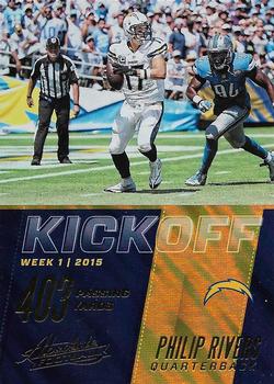 2017 Panini Absolute - Kickoff Retail #18 Philip Rivers Front