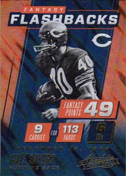 2017 Panini Absolute - Fantasy Flashbacks Retail #5 Gale Sayers Front