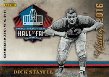 2016 Panini Pro Football Hall of Fame #HOF2 Dick Stanfel Front