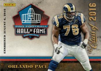 2016 Panini Pro Football Hall of Fame #HOF7 Orlando Pace Front