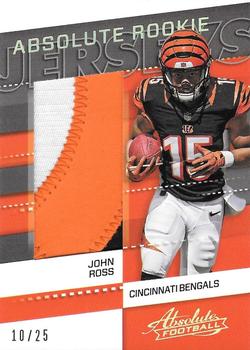 2017 Panini Absolute - Absolute Rookie Jerseys Prime #35 John Ross Front
